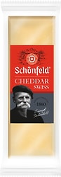 Сыр полутвердый Schonfeld Swiss Cheddar полутвердый 53% 150г