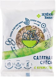 Смесь салатная Зеленая линия с кунжутом 80г