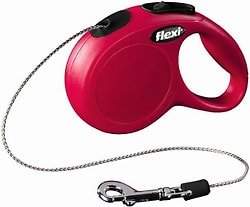 Рулетка для собак Flexi Classic Basic Mini до 8кг трос 3м красная