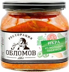 Икра Ресторация Обломов Кабачковая 420г