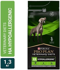 Сухой корм для собак Pro Plan Veterinary Diets Hypoallergenic при аллергиях 1.3кг