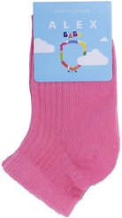 Носки для младенцев Alex Textile BF-5507 бесшовные темно-розовые 0-6мес