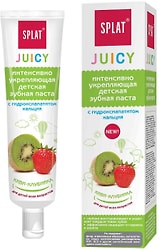 Зубная паста Splat Juicy со вкусом киви и клубники детская укрепляющая 35мл