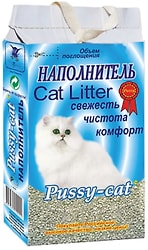 Наполнитель для кошачьего туалета Pussy-Cat Цеолитовый впитывающий 4.5л