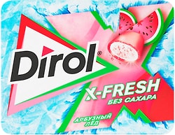 Жевательная резинка Dirol X-Fresh Арбузный лед 16г