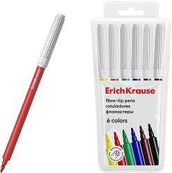 Набор фломастеров ErichKrause 6 цветов