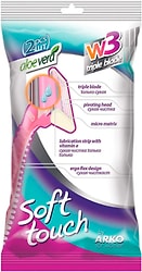 Бритва Arko Softtouch W3 одноразовая 2шт