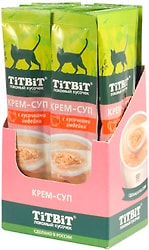 Крем-суп для кошек TiTBiT Лакомый кусочек с индейкой 10г*16шт