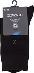 Носки мужские Diwari Classic 5С-08 черные р.25