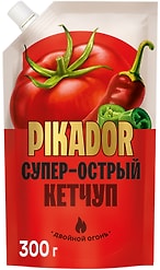 Кетчуп Pikador супер-острый 300г
