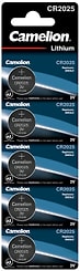 Батарейки Camelion Lithium CR2025 5шт