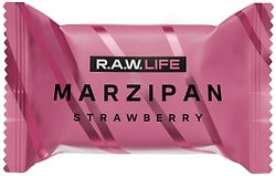 Конфета R.A.W. LIFE Marzipan Wild Strawberry 19г