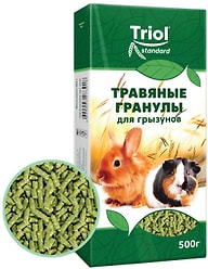 Корм для грызунов Тriol Standard Травяные гранулы 500г
