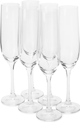 Набор бокалов Crystalex Viola для шампанского 190мл 6шт 