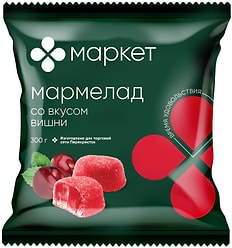 Мармелад Маркет со вкусом вишни 300г