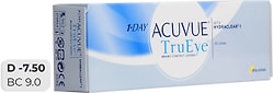 Контактные линзы Acuvue TruEye with HydraClear Однодневные -7.5/14.2/9.0 30шт