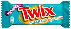 Батончик шоколадный Twix Minis Соленая карамель