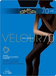 Колготки Omsa Velour 70 Nero Черные Размер 2