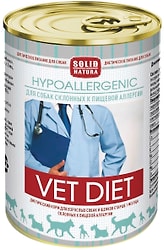 Влажный корм для собак Solid Natura Vet Diet Hypoallergenic 0.34кг