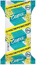 Сырок творожный Ростагроэкспорт с ванилином 0% 90г
