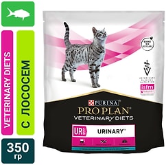 Сухой корм для кошек Purina Pro Plan Veterinary Diets UR St/Ox Urinary при болезнях нижних отделов мочевыводящих путей с океанической рыбой 350г