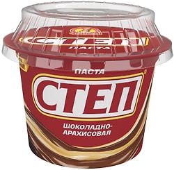 Паста Золотой Степ Шоколадно-арахисовая 220г