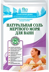 Соль для ванн Санаторий дома Натуральная соль Мертвого моря 500г