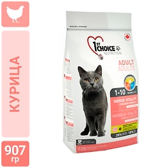 Сухой корм для кошек 1st Choice Vitality цыпленок 907г