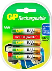 Аккумуляторы GP HR4 930mAh AAA 4шт
