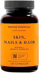БАД bioniq essential Skin Nails & Hair 120 капсул