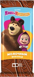 Шоколад Маша и Медведь молочный 85г в ассортименте
