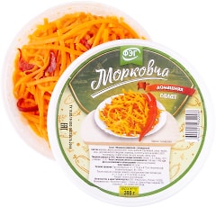 Салат ФЭГ Морковча Домашняя 300г