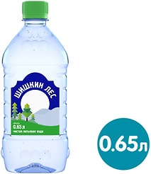 Вода питьевая Шишкин Лес негазированная 0.65л