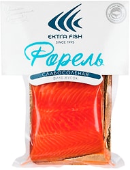 Форель Extra Fish радужная филе-кусок с кожей соленая 200г