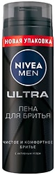 Пена для бритья NIVEA MEN Ultra с активным углем 200мл