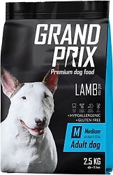 Корм для собак Grand Prix Medium Adult Ягненок 2.5кг