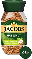 Кофе растворимый Jacobs Hazelnut с лесным орехом 95г