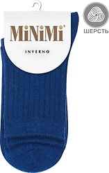 Носки женские MiNiMi Inverno Меланж Blu Синие Размер 39/41