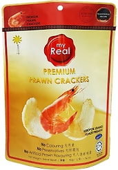 Чипсы myReal Premium креветочные Малайзийские 50г