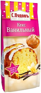 Изображение товара Смесь для выпечки С.Пудовъ Кекс ванильный 400г