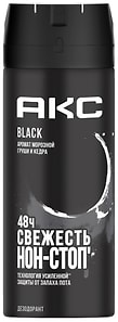 Изображение товара Дезодорант спрей Акс Black Морозная груша и Кедр 48 часов защиты 150мл