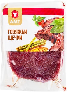 Изображение товара Щечки говяжьи АМТ охлажденные