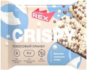 Изображение товара Хлебцы ProteinRex Crispy протеино-злаковые Кокосовый крамбл 55г