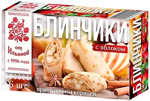 Изображение товара Блинчики От Ильиной с яблоком 300г