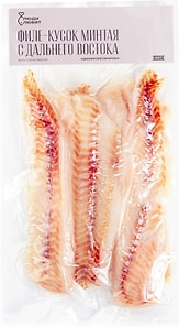 Изображение товара Минтай Люди Любят филе-кусок замороженный 400г