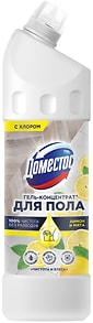 Изображение товара Средство чистящее Доместос Чистота и Блеск для мытья пола и других поверхностей Лимон и мята 1л