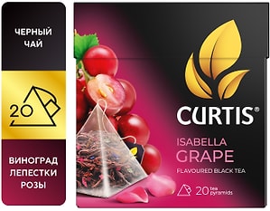 Изображение товара Чай черный Curtis Isabella Grape 20*1.8г