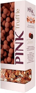 Изображение товара Конфеты Pink Truffle с кремовыми начинками глазированные 163г