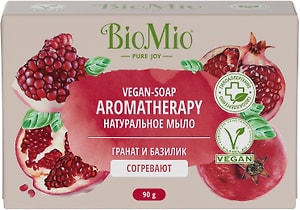 Изображение товара Мыло BioMio Bio-Soap Гранат и базилик 90г