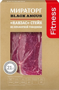 Изображение товара Стейк Мираторг Канзас из мраморной говядины 390г